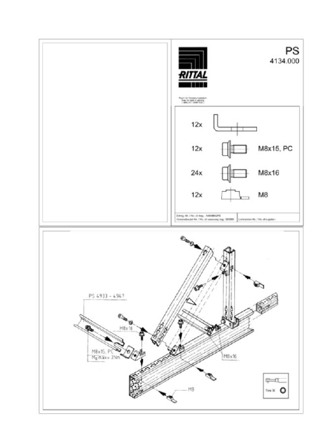 RITTAL - VX 12 ANGOLARI - 12PZ