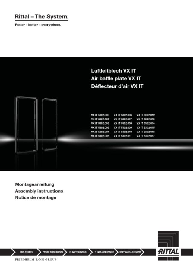 RITTAL - VX IT DEFLETTORE 800X1800 STD