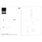 RITTAL - CP PIASTRA D'APPOGGIO