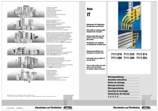RITTAL - DK PORTACAVI - 10PZ
