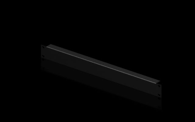 RITTAL - DK PANNELLO CIECO 1HE RAL9005 - 2PZ