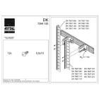 RITTAL - DK FISSAGGIO CENTR.X PROFILATI - 2PZ