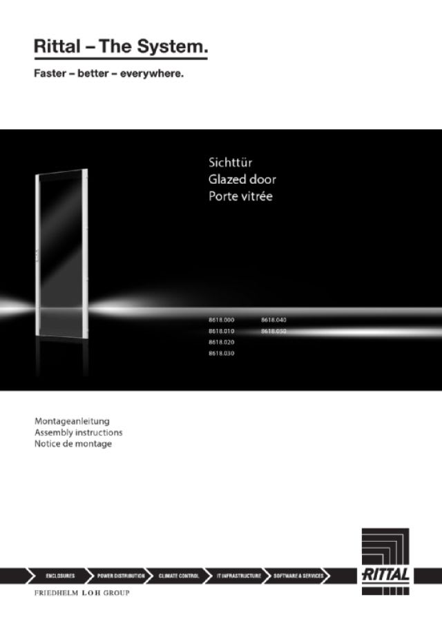 RITTAL - VX PORTA TRASPARENTE 800X2000 - 1PZ