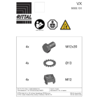 RITTAL - VX ADATTATORE DI MONTAGGIO PER PIEDINI