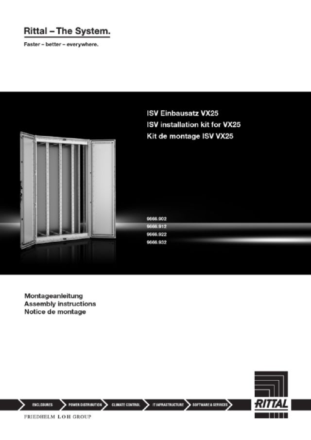 RITTAL - ISV TRAVERSA INTERNA PER INSTALLAZIONE