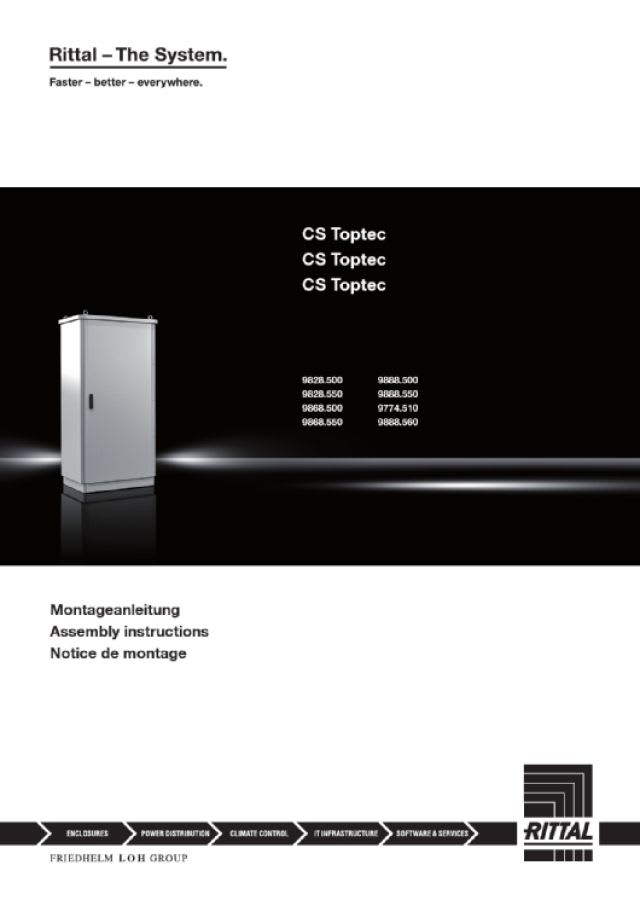 RITTAL - CS TOP TOPTEC 800X1200X800