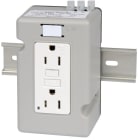 ROCKWELL AUTOMATION - IEC GFCI RCPT, 15A, DIN RAIL MTG