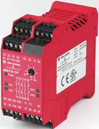ROCKWELL AUTOMATION - GUARDMASTER MSR138DP SAFETY RELAY 440R-M23143