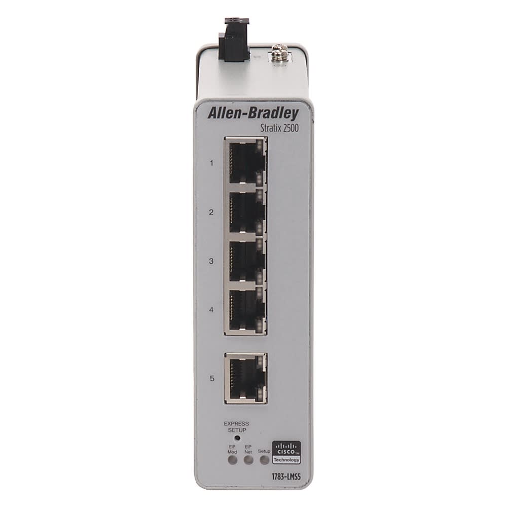 ROCKWELL AUTOMATION - STRATIX2500 5PORT LIGHTLY MANAGED SWITCH 1783-LMS5