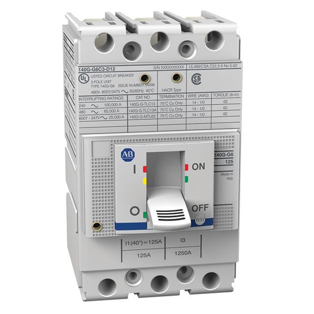 ROCKWELL AUTOMATION - 140G 125A FRAME MOLDED CASE CKT-BKR