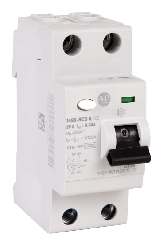 ROCKWELL AUTOMATION - RESIDUAL CURRENT DEVICE 25A,2P 220V ONLY