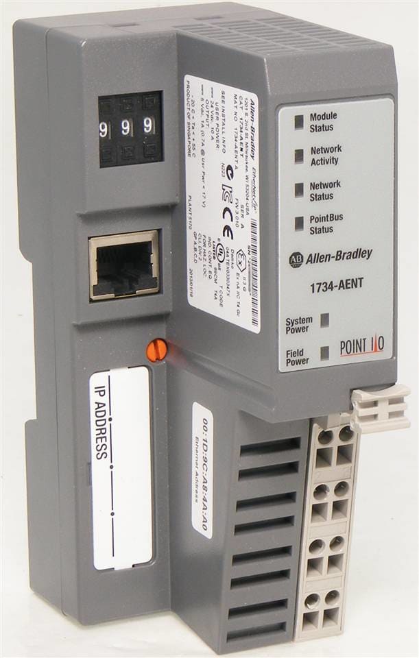 ROCKWELL AUTOMATION - POINT I/O ETHERNET NETWORK ADAPTOR