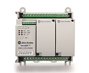 ROCKWELL AUTOMATION - MICRO820 20 I/O ENET/IP CONTROLLER