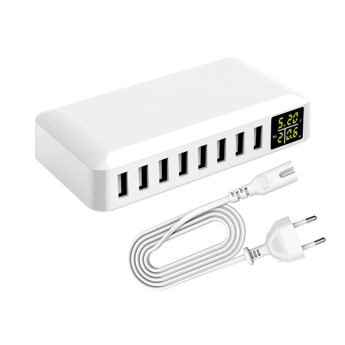 ROSSINI ILLUMINAZIONE - CARICATORE USB MULTIPLO 8 PORTE 40W