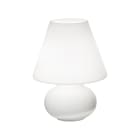 ROSSINI ILLUMINAZIONE - LAMPADA DA TAVOLO VETRO BIANCO LATT