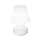 ROSSINI ILLUMINAZIONE - LAMPADA DA TAVOLO VETRO BIANCO LATT