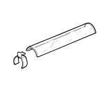 ROSSINI ILLUMINAZIONE - VETRO DI PROTEZIONE PER LAMPADE ALOGENE LINEARI 78CM