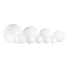 ROSSINI ILLUMINAZIONE - SFERA SENZA COLLO IN VETRO BIANCO LUCIDO DIAMETRO 180MM