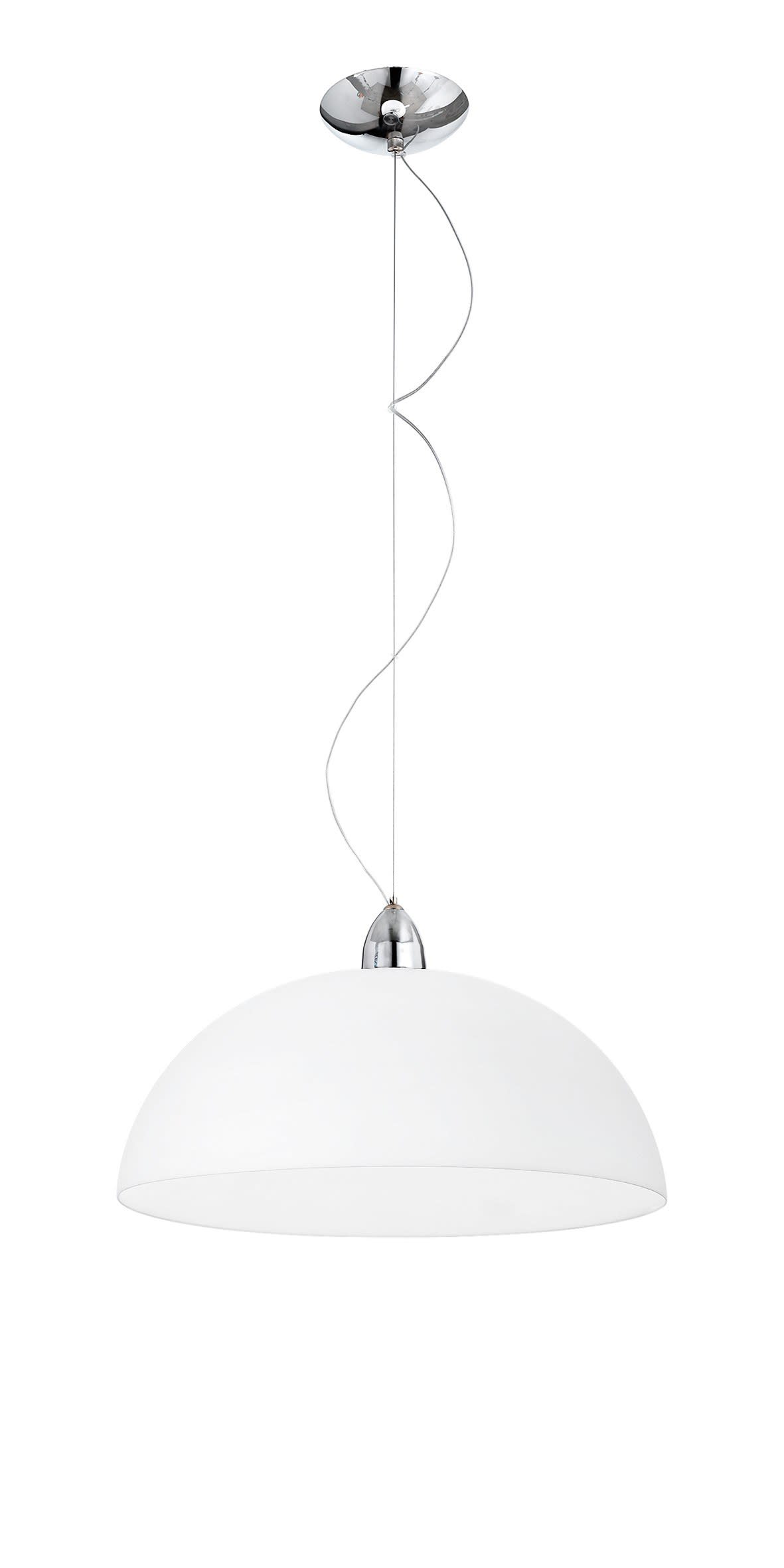 ROSSINI ILLUMINAZIONE - SOSPENSIONE IN VETRO BIANCO