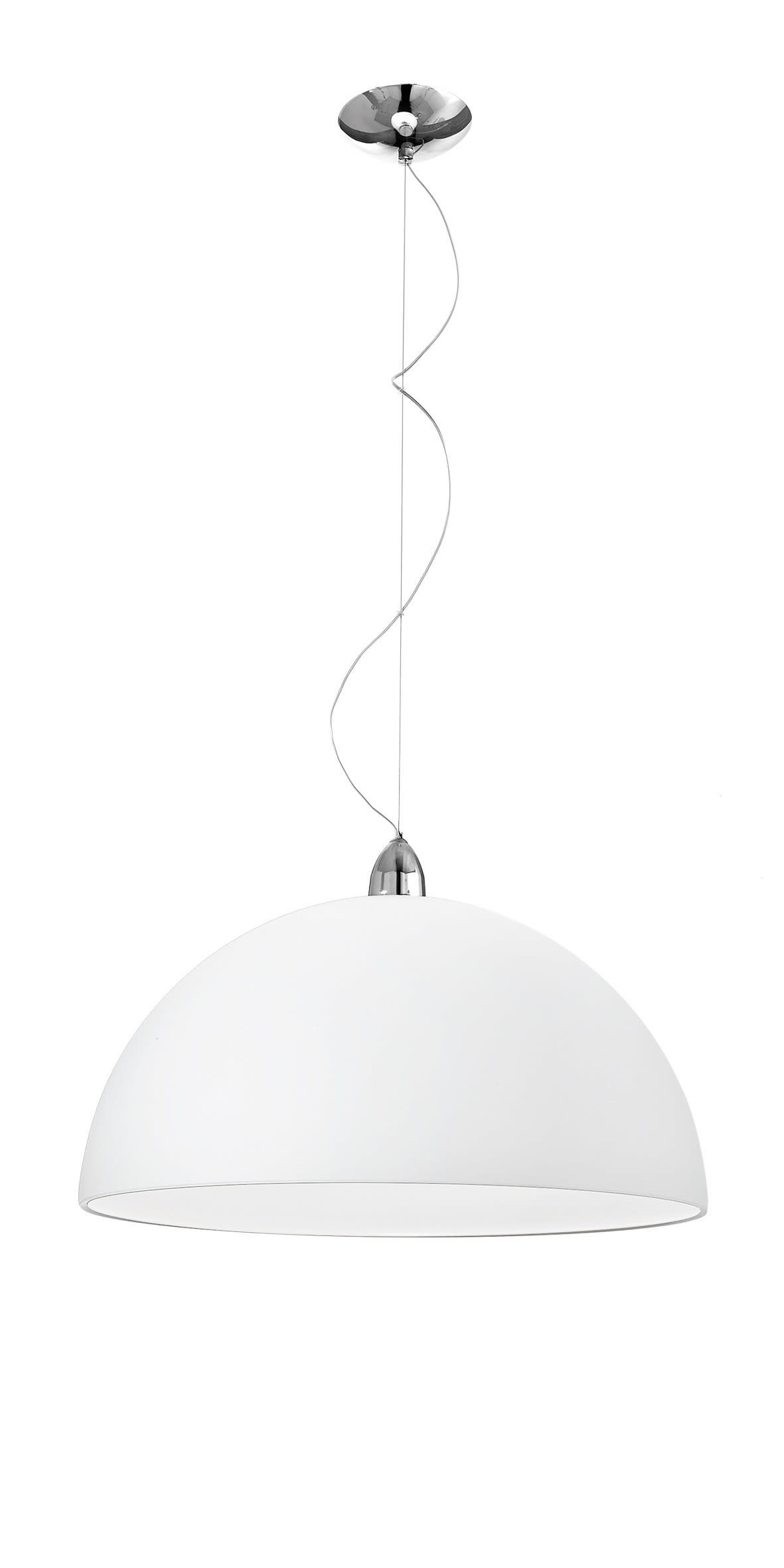 ROSSINI ILLUMINAZIONE - SOSPENSIONE IN VETRO BIANCO