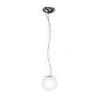 ROSSINI ILLUMINAZIONE - SOSPENSIONE BIANCA/VETRO SATINATO E27 IP