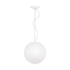 ROSSINI ILLUMINAZIONE - SOSPENSIONE BIANCA/VETRO SATINATO E27 IP