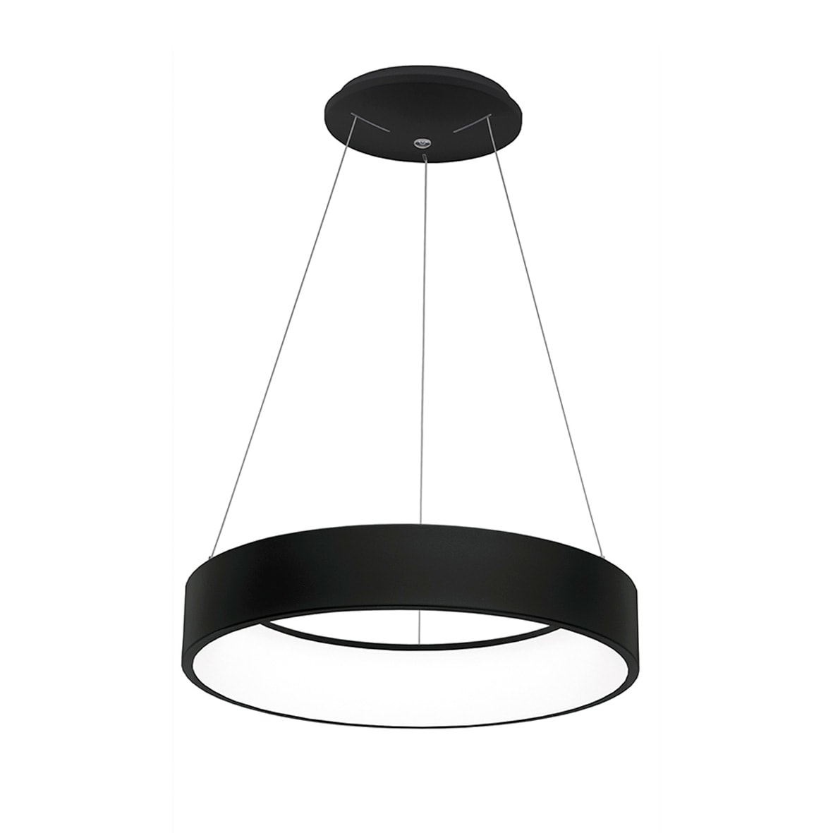 ROSSINI ILLUMINAZIONE - SOSPENSIONE TONDA NERA  LED 60W IP20 300