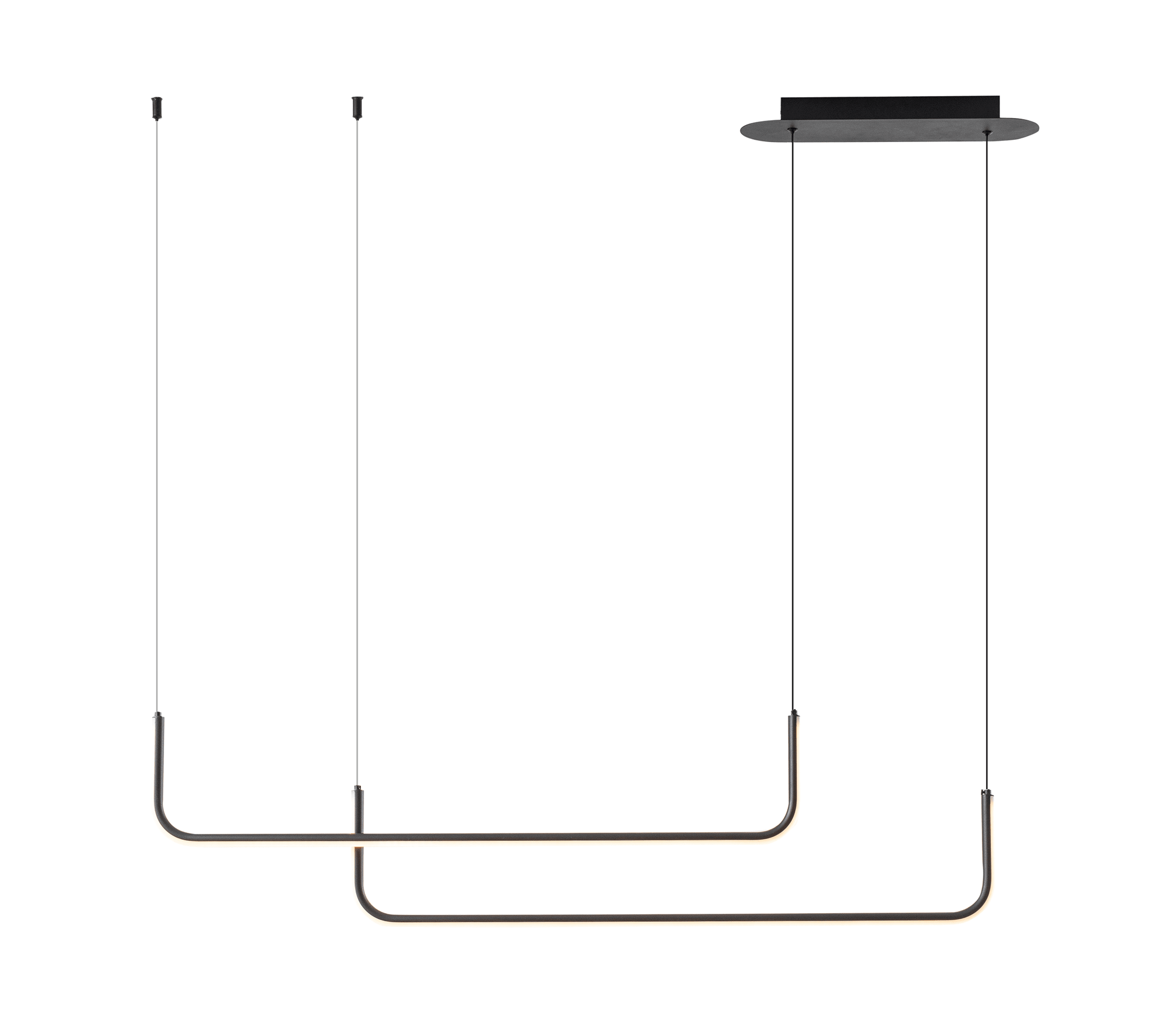 ROSSINI ILLUMINAZIONE - SOSPENSIONE LED NERA 36W 3000K
