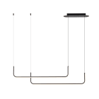 ROSSINI ILLUMINAZIONE - SOSPENSIONE LED NERA 36W 3000K