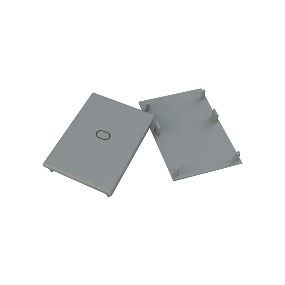 ROSSINI ILLUMINAZIONE - KIT 2 TAPPI GRIGI PER DIFFUSORE BAS