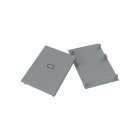 ROSSINI ILLUMINAZIONE - KIT 2 TAPPI GRIGI PER DIFFUSORE BAS