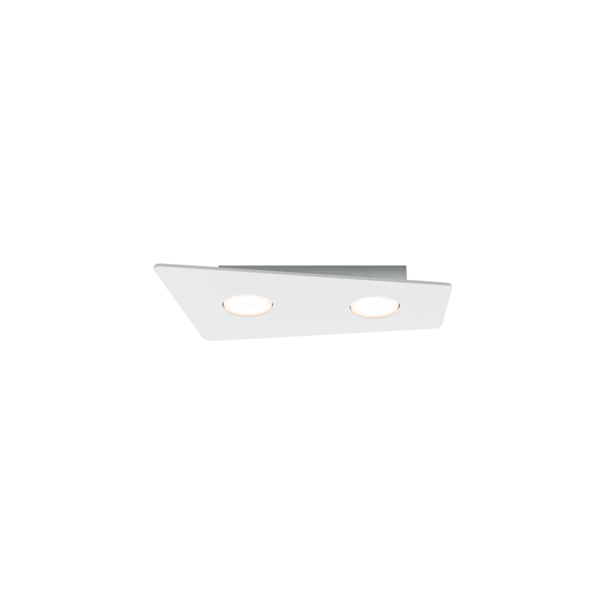 ROSSINI ILLUMINAZIONE - PLAFONIERA IN PMMA BIANCO 2 GX53