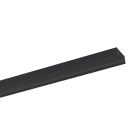 ROSSINI ILLUMINAZIONE - PROFILO IN ALLUMINIO NERO (TAPPI
