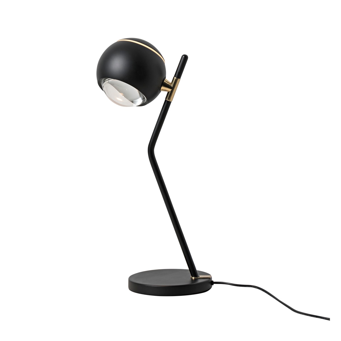 ROSSINI ILLUMINAZIONE - LAMPADA TAVOLO 5+2W 2700K NERO/OL