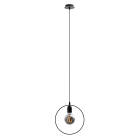 ROSSINI ILLUMINAZIONE - SOSPENSIONE NERA E27 IP20
