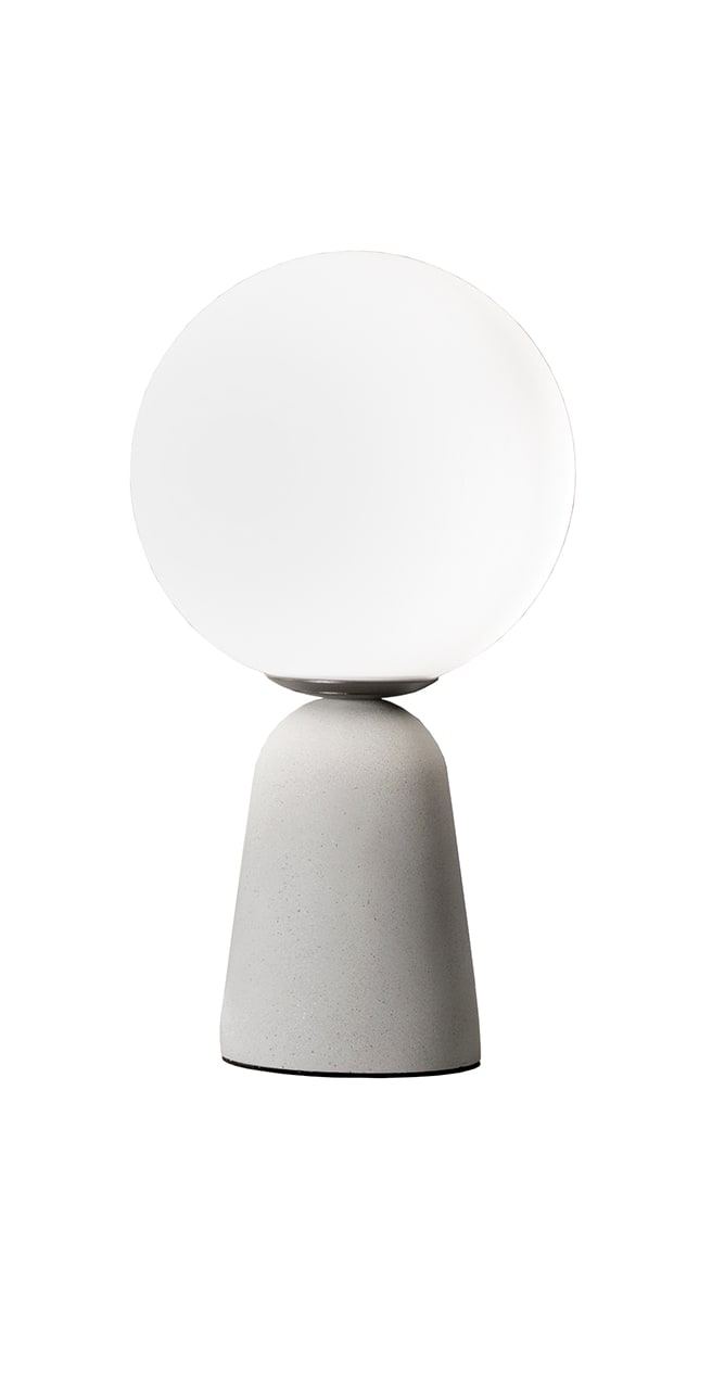 ROSSINI ILLUMINAZIONE - LAMPADA DA TAVOLO E14 GRIGIO