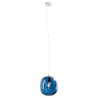 ROSSINI ILLUMINAZIONE - SOSPENSIONE IN VETRO BLU E27 IP20