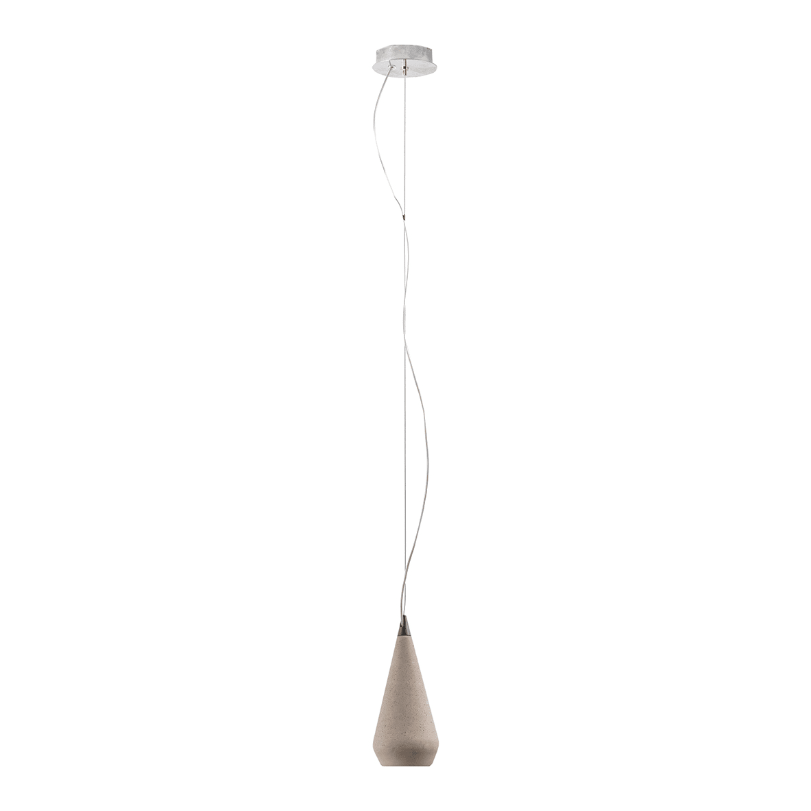 ROSSINI ILLUMINAZIONE - SOSPENSIONE IN CEMENTO GRIGIO GU10 IP20