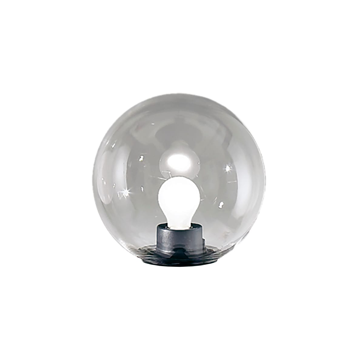 ROSSINI ILLUMINAZIONE - GLOBO PMMA D.25 CRISTALLO+GRIFFA