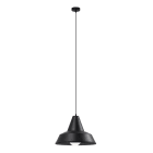 ROSSINI ILLUMINAZIONE - SOSPENSIONE NERA E27 IP20