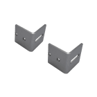 ROSSINI ILLUMINAZIONE - KIT FISSAGGIO PARETE GRIGIO 2PZ