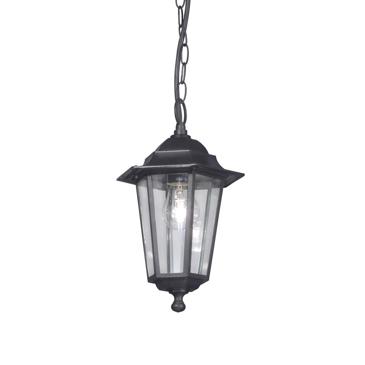 ROSSINI ILLUMINAZIONE - SOSPENSIONE NERA E27 IP44