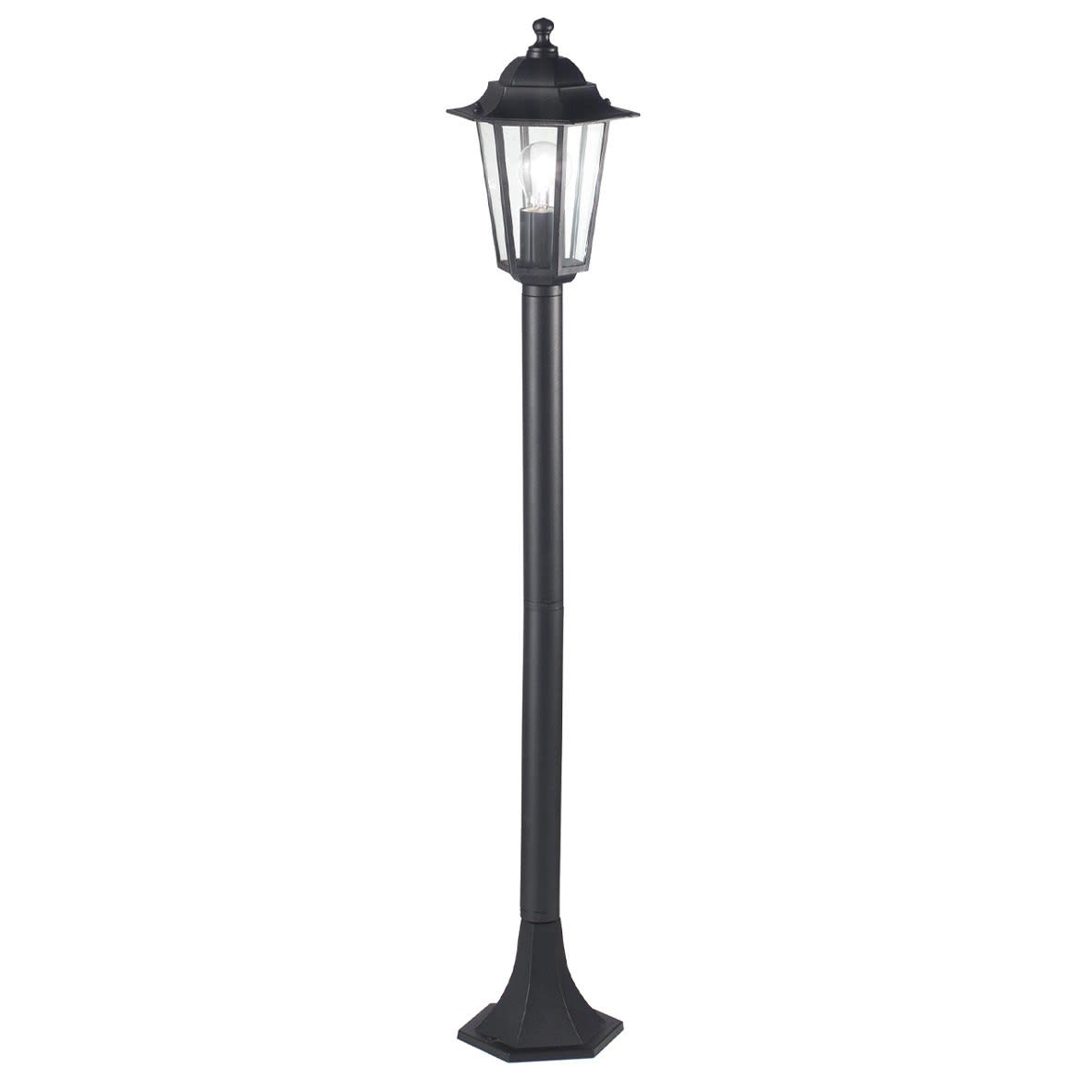 ROSSINI ILLUMINAZIONE - BOLLARD NERO E27 IP44 110CM