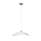 ROSSINI ILLUMINAZIONE - SOSPENSIONE CROMO/VETRO SERIGRAFATO E27 IP20 52CM 1073-40-B