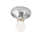 ROSSINI ILLUMINAZIONE - PLAFONIERA CROMO E27 IP20 15CM
