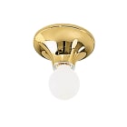 ROSSINI ILLUMINAZIONE - PLAFONIERA ORO LUCIDO E27 IP20 15CM