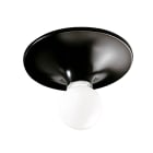 ROSSINI ILLUMINAZIONE - PLAFONIERA NERA E27 IP20 35CM