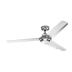 ROSSINI ILLUMINAZIONE - VENTILATORE CROMATO 3 PALE 60W IP20