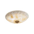 ROSSINI ILLUMINAZIONE - PLAFONIERA VETRO DECORATO E27 IP20 40CM