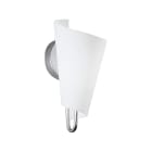 ROSSINI ILLUMINAZIONE - APPLIQUE ANODIZZATA/VETRO BIANCO ACIDATO E14 IP20 A.3865